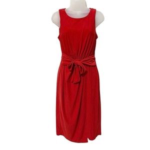 Superfoxx Red Sleeveless Dress Size Small